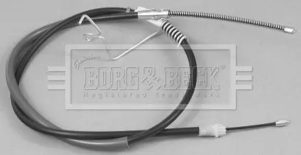 Handler.Part Cable, parking brake BORG & BECK BKB2751 1