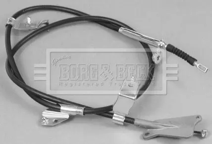 Handler.Part Cable, parking brake BORG & BECK BKB2763 1