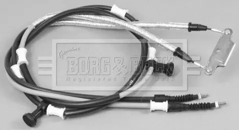 Handler.Part Cable, parking brake BORG & BECK BKB2693 1