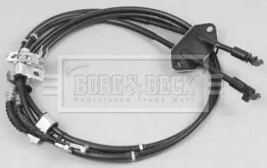 Handler.Part Cable, parking brake BORG & BECK BKB2702 1