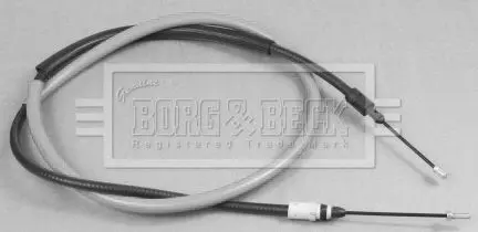 Handler.Part Cable, parking brake BORG & BECK BKB2950 1