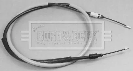 Handler.Part Cable, parking brake BORG & BECK BKB2951 1