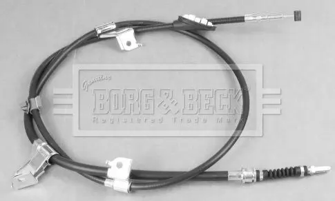 Handler.Part Cable, parking brake BORG & BECK BKB3039 2