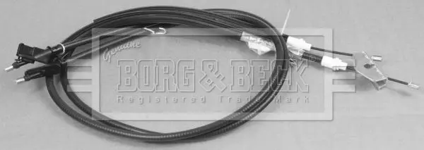 Handler.Part Cable, parking brake BORG & BECK BKB2868 1