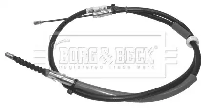 Handler.Part Cable, parking brake BORG & BECK BKB2898 1