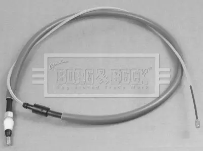 Handler.Part Cable, parking brake BORG & BECK BKB2966 1