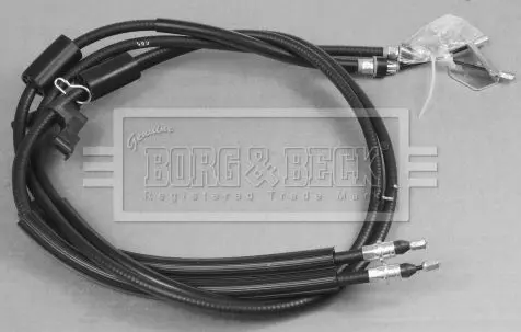 Handler.Part Cable, parking brake BORG & BECK BKB2978 2