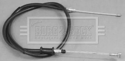 Handler.Part Cable, parking brake BORG & BECK BKB3000 1