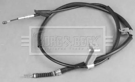 Handler.Part Cable, parking brake BORG & BECK BKB3142 1