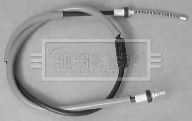 Handler.Part Cable, parking brake BORG & BECK BKB3198 1