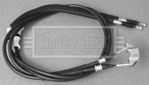 Handler.Part Cable, parking brake BORG & BECK BKB3270 1