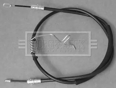 Handler.Part Cable, parking brake BORG & BECK BKB3448 1