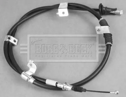 Handler.Part Cable, parking brake BORG & BECK BKB3747 1