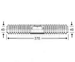 Handler.Part Bellow, steering BORG & BECK BSG3216 1