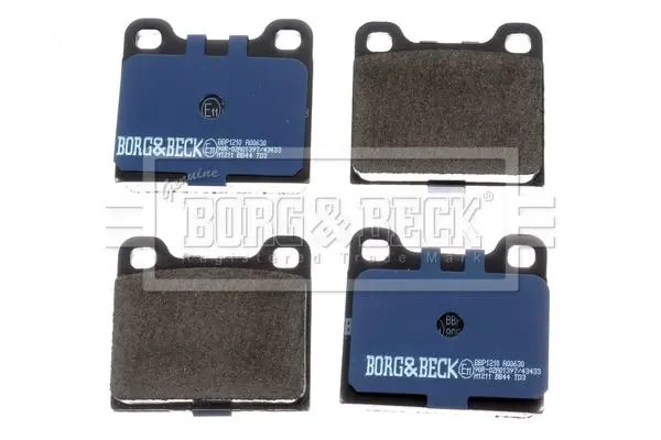 Handler.Part Brake pad set, disc brake BORG & BECK BBP1210 3