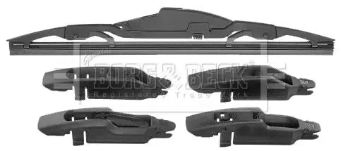 Handler.Part Wiper blade BORG & BECK BW10R 1