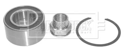 Handler.Part Wheel bearing kit BORG & BECK BWK506 1