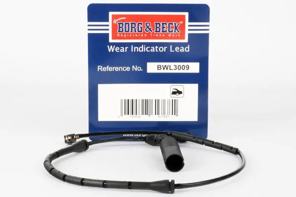 Handler.Part Warning contact, brake pad wear BORG & BECK BWL3009 1