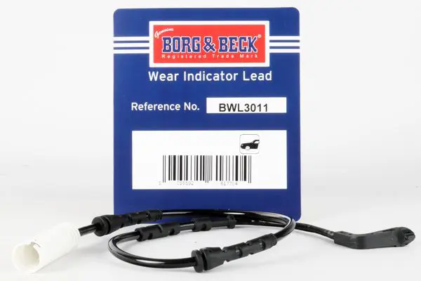 Handler.Part Warning contact, brake pad wear BORG & BECK BWL3011 1