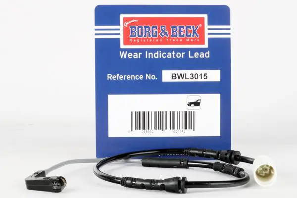 Handler.Part Warning contact, brake pad wear BORG & BECK BWL3015 1