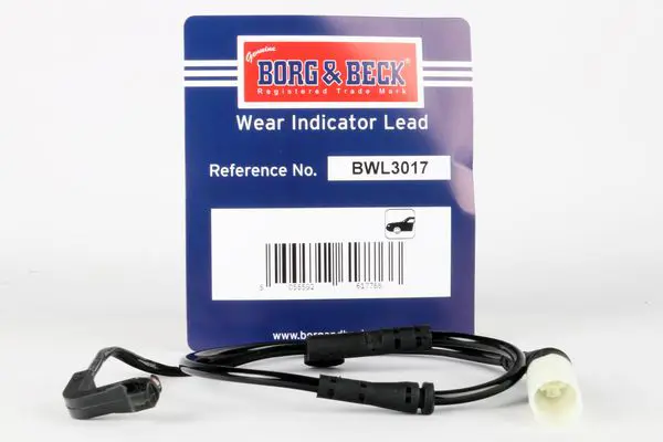 Handler.Part Warning contact, brake pad wear BORG & BECK BWL3017 1