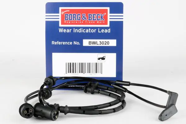 Handler.Part Warning contact, brake pad wear BORG & BECK BWL3020 1