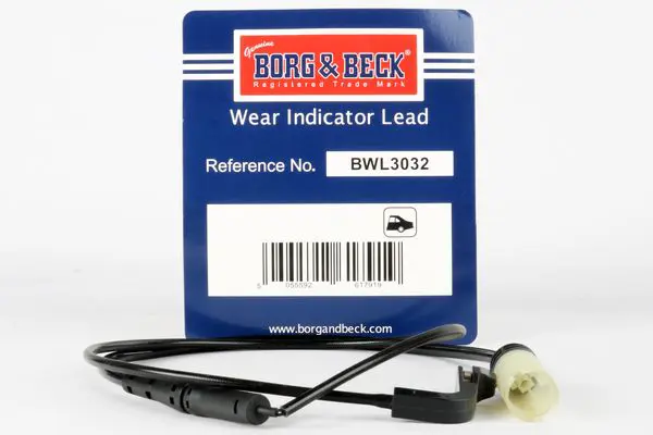 Handler.Part Warning contact, brake pad wear BORG & BECK BWL3032 1