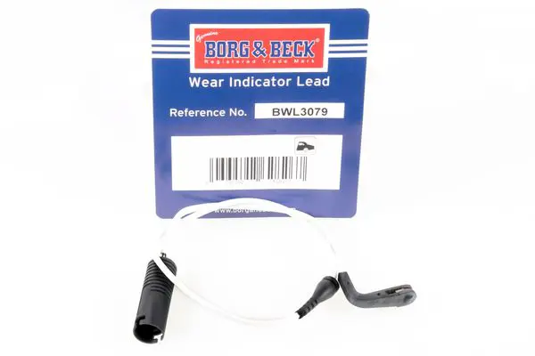 Handler.Part Warning contact, brake pad wear BORG & BECK BWL3079 1