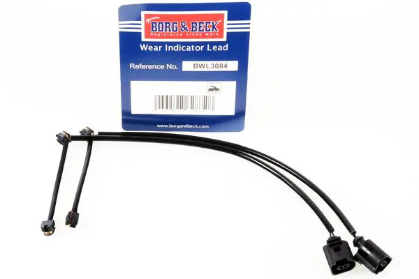 Handler.Part Warning contact, brake pad wear BORG & BECK BWL3084 1