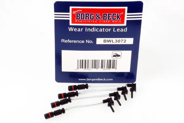 Handler.Part Warning contact, brake pad wear BORG & BECK BWL3072 1