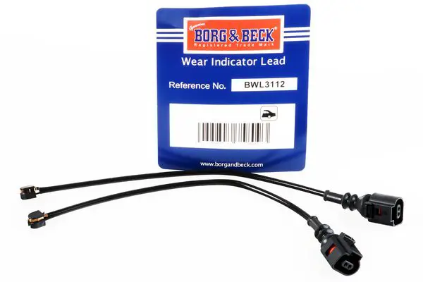 Handler.Part Warning contact, brake pad wear BORG & BECK BWL3112 1