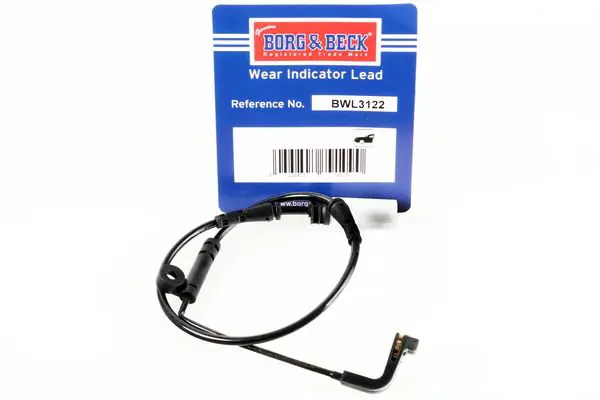 Handler.Part Warning contact, brake pad wear BORG & BECK BWL3122 1