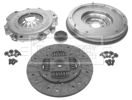 Handler.Part Conversion set, clutch BORG & BECK HKF1007 2