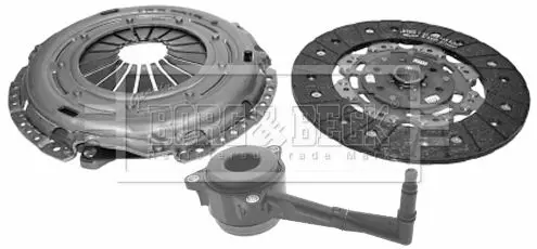 Handler.Part Clutch kit BORG & BECK HKT1250 2