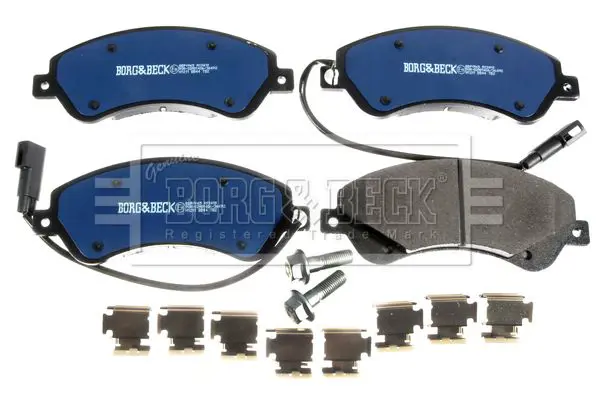 Handler.Part Brake pad set, disc brake BORG & BECK BBP1965 3