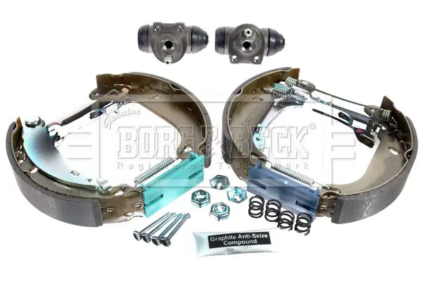 Handler.Part Brake shoe set BORG & BECK BBS1023K 3