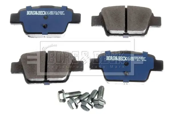 Handler.Part Brake pad set, disc brake BORG & BECK BBP1718 3