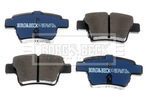 Handler.Part Brake pad set, disc brake BORG & BECK BBP1920 3