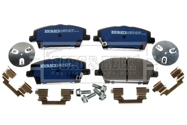 Handler.Part Brake pad set, disc brake BORG & BECK BBP1986 3