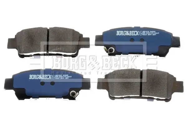 Handler.Part Brake pad set, disc brake BORG & BECK BBP1838 3