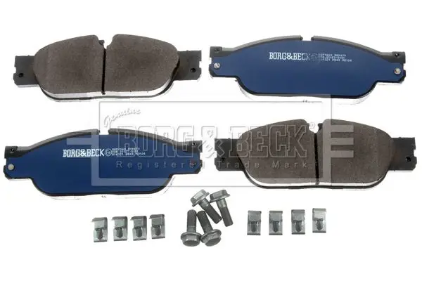 Handler.Part Brake pad set, disc brake BORG & BECK BBP1869 3