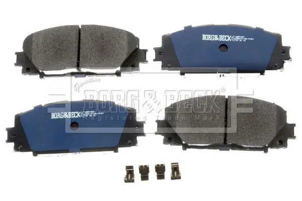 Handler.Part Brake pad set, disc brake BORG & BECK BBP1987 3