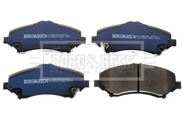 Handler.Part Brake pad set, disc brake BORG & BECK BBP2089 3