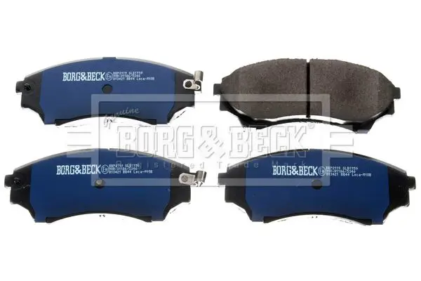 Handler.Part Brake pad set, disc brake BORG & BECK BBP2119 3