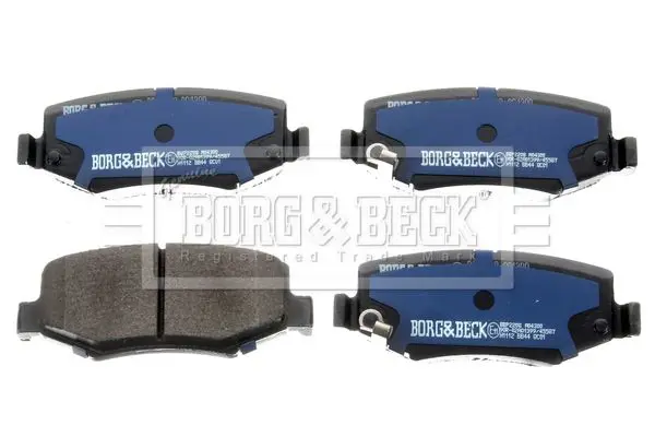 Handler.Part Brake pad set, disc brake BORG & BECK BBP2208 3