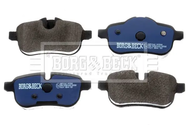 Handler.Part Brake pad set, disc brake BORG & BECK BBP2260 3