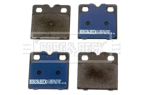 Handler.Part Brake pad set, disc brake BORG & BECK BBP2430 3