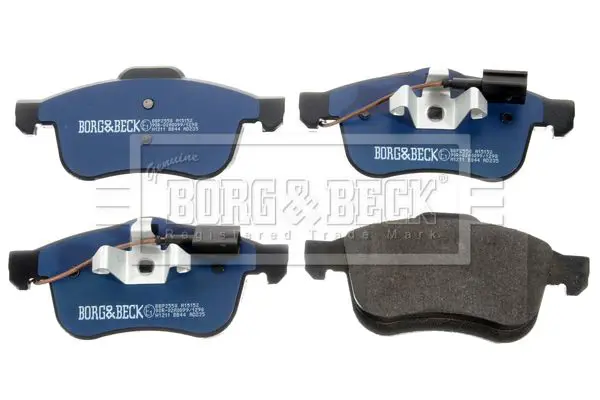 Handler.Part Brake pad set, disc brake BORG & BECK BBP2558 3