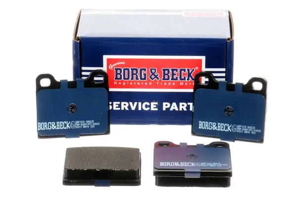 Handler.Part Brake pad set, disc brake BORG & BECK BBP1210 1