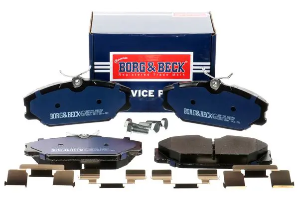 Handler.Part Brake pad set, disc brake BORG & BECK BBP1708 1